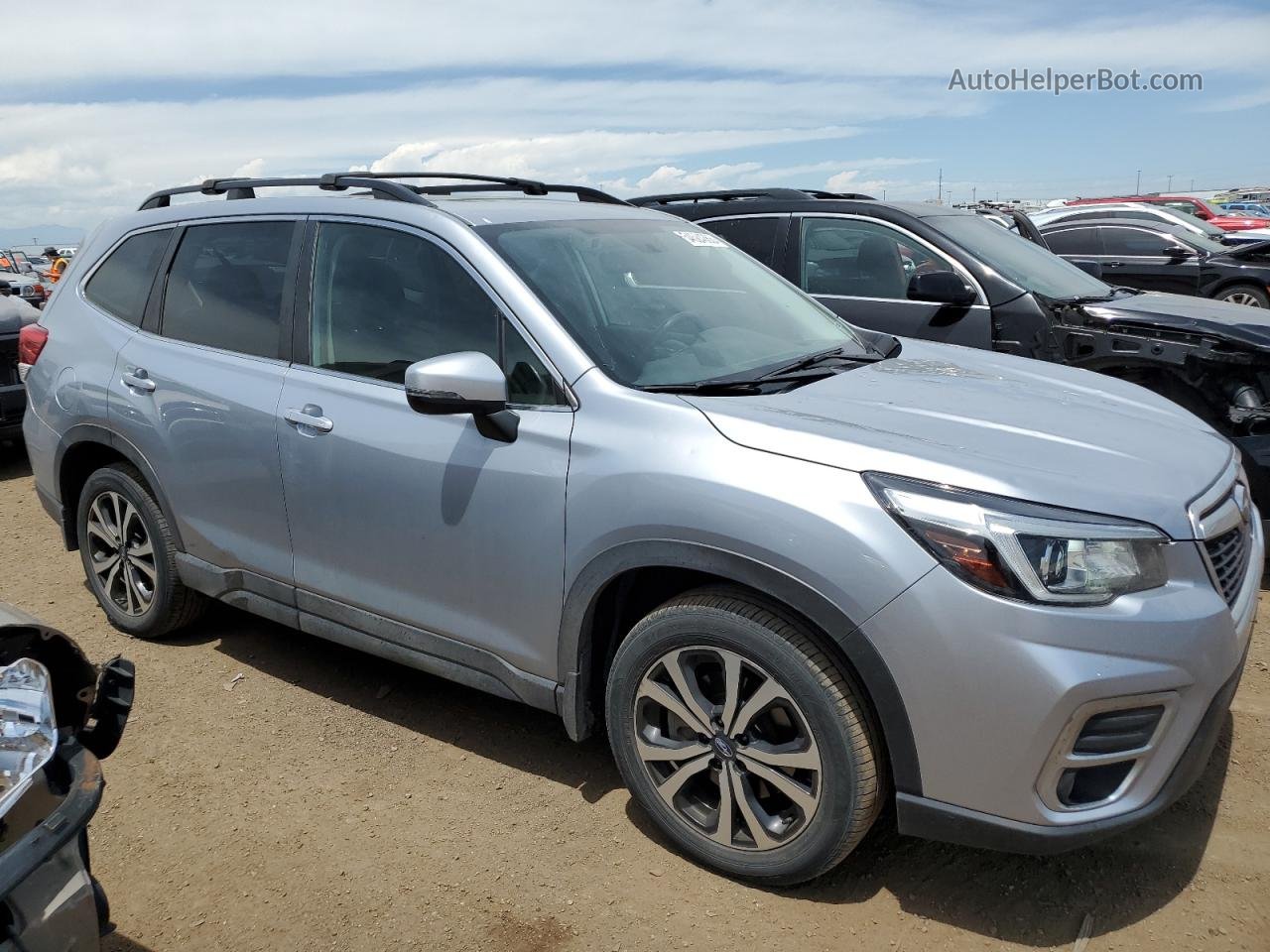 2020 Subaru Forester Limited Gray vin: JF2SKAUC8LH503036