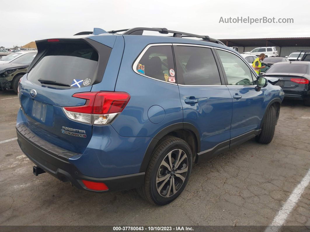 2020 Subaru Forester Limited Blue vin: JF2SKAUC8LH548753