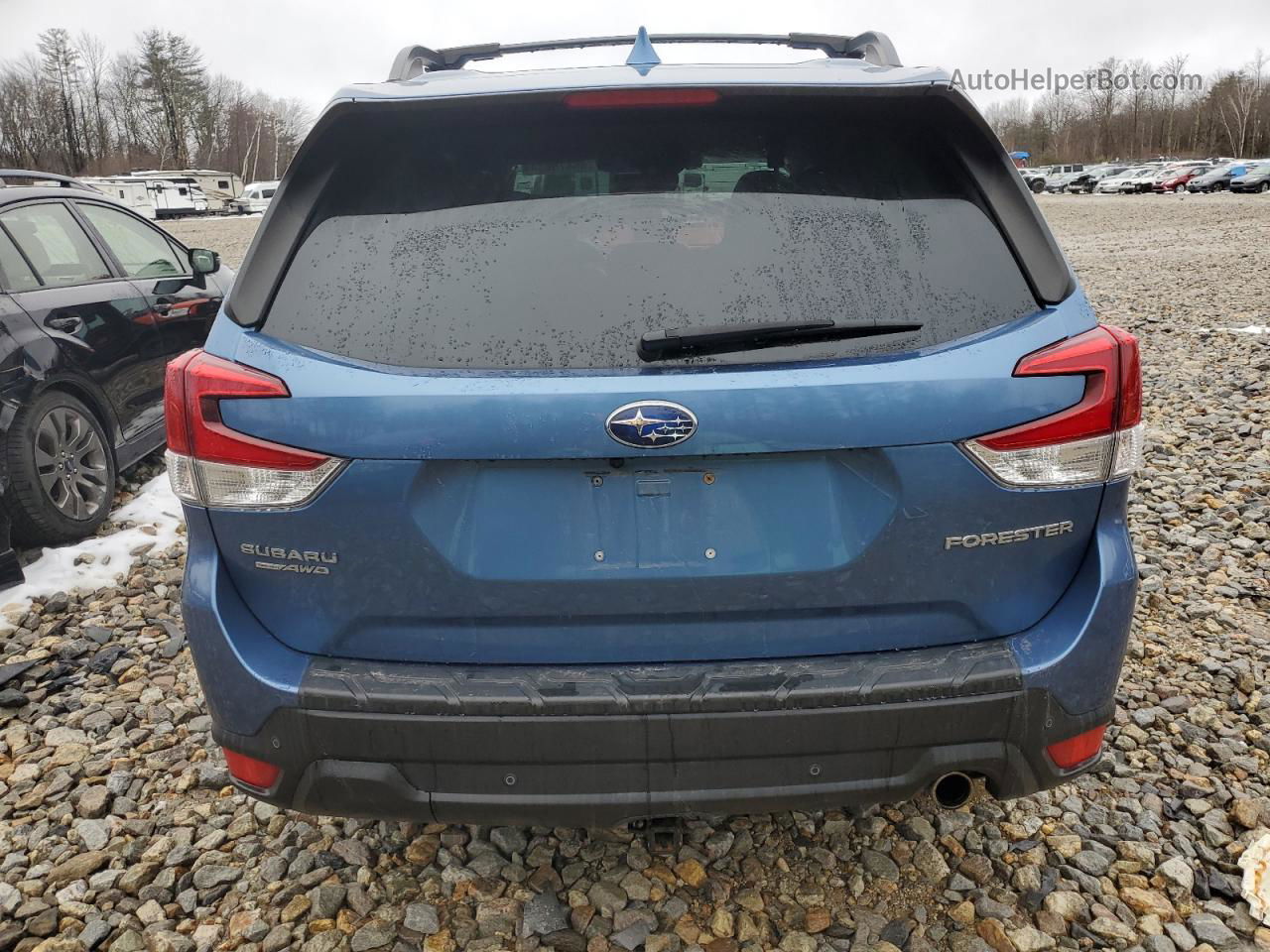 2019 Subaru Forester Limited Blue vin: JF2SKAUC9KH418009