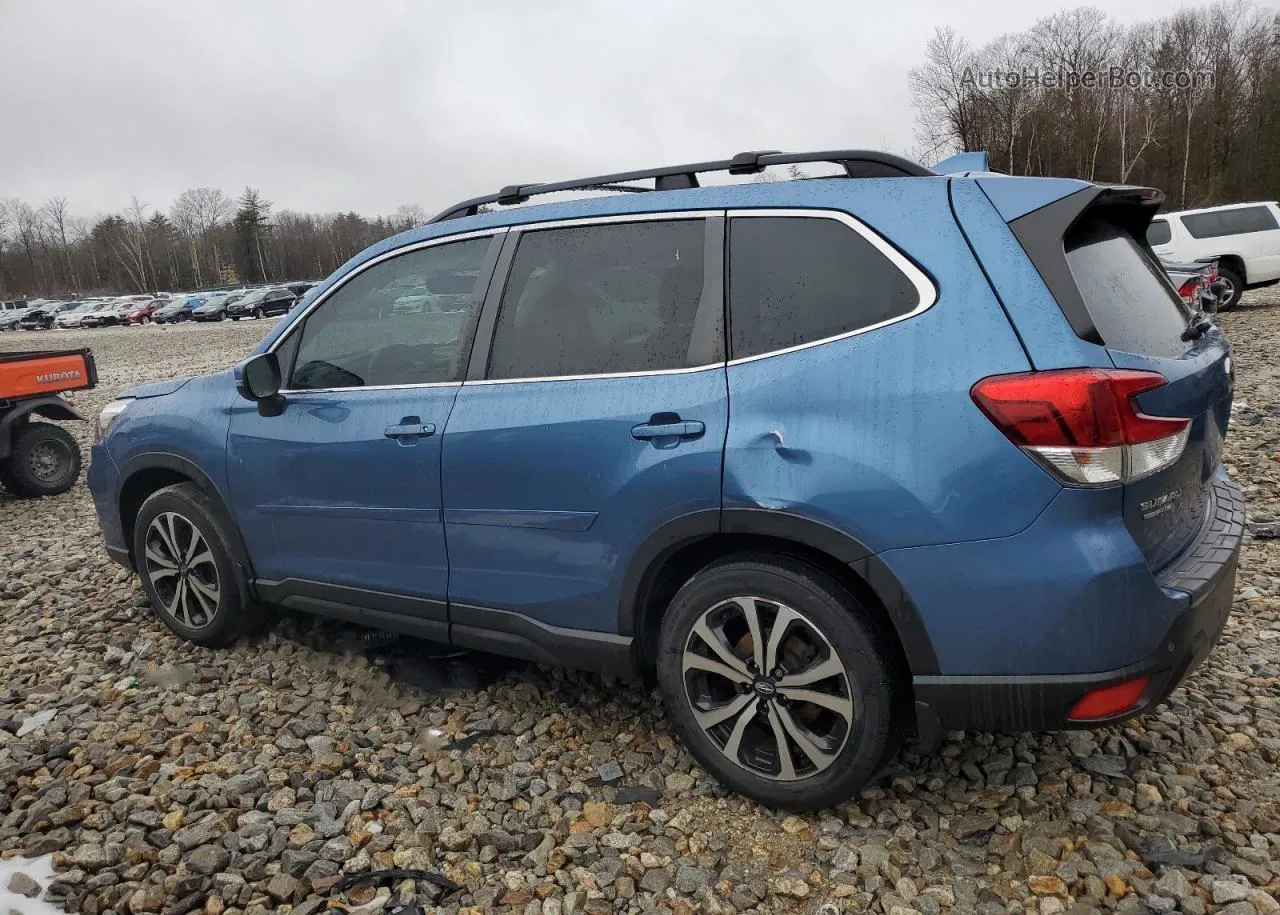 2019 Subaru Forester Limited Blue vin: JF2SKAUC9KH418009