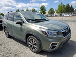 2019 Subaru Forester Limited Green vin: JF2SKAUC9KH445517