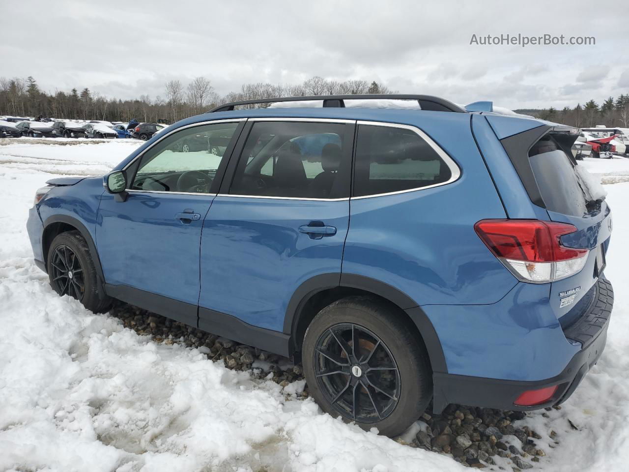 2020 Subaru Forester Limited Blue vin: JF2SKAUC9LH495660