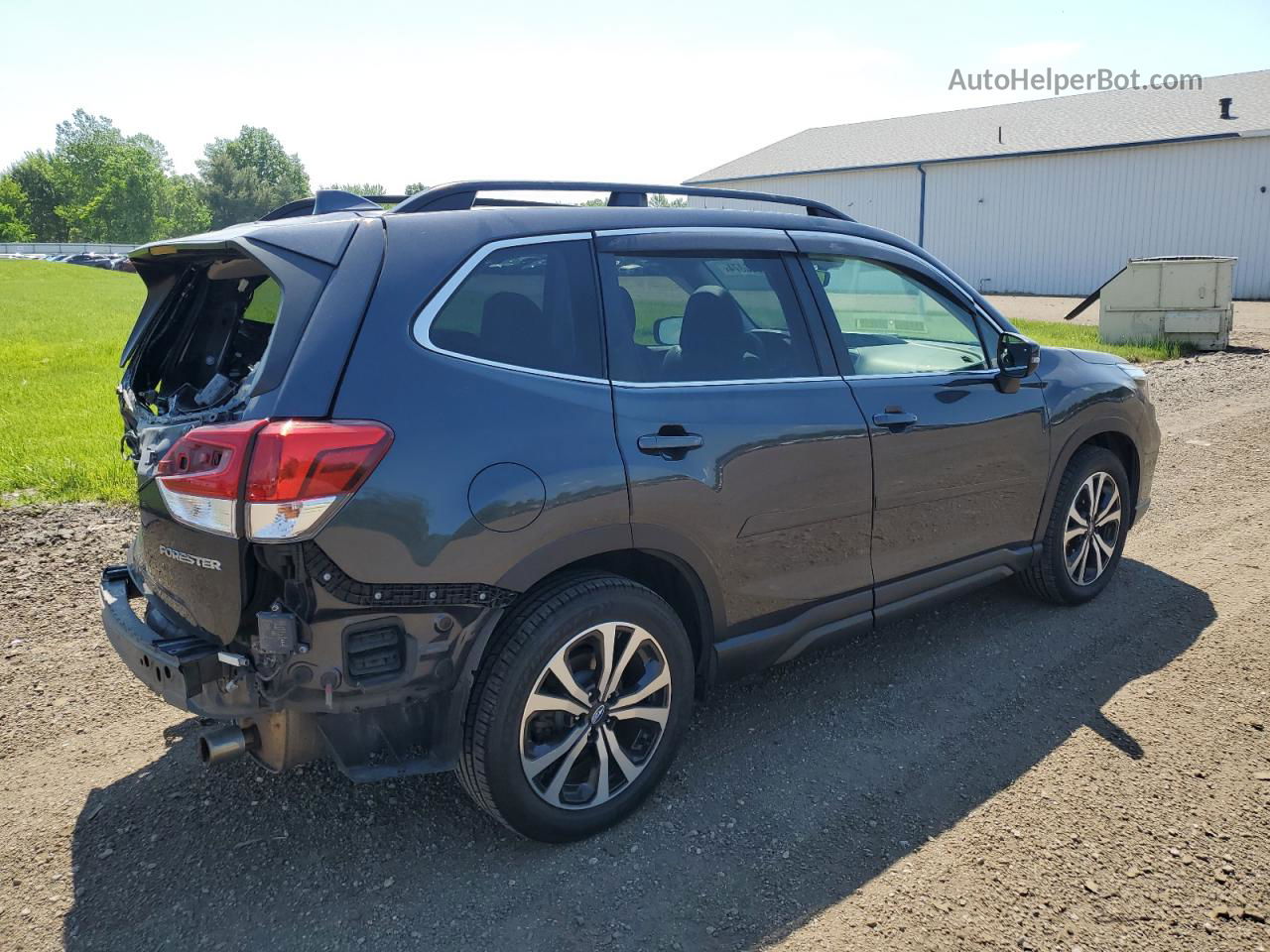 2019 Subaru Forester Limited Black vin: JF2SKAUCXKH512710