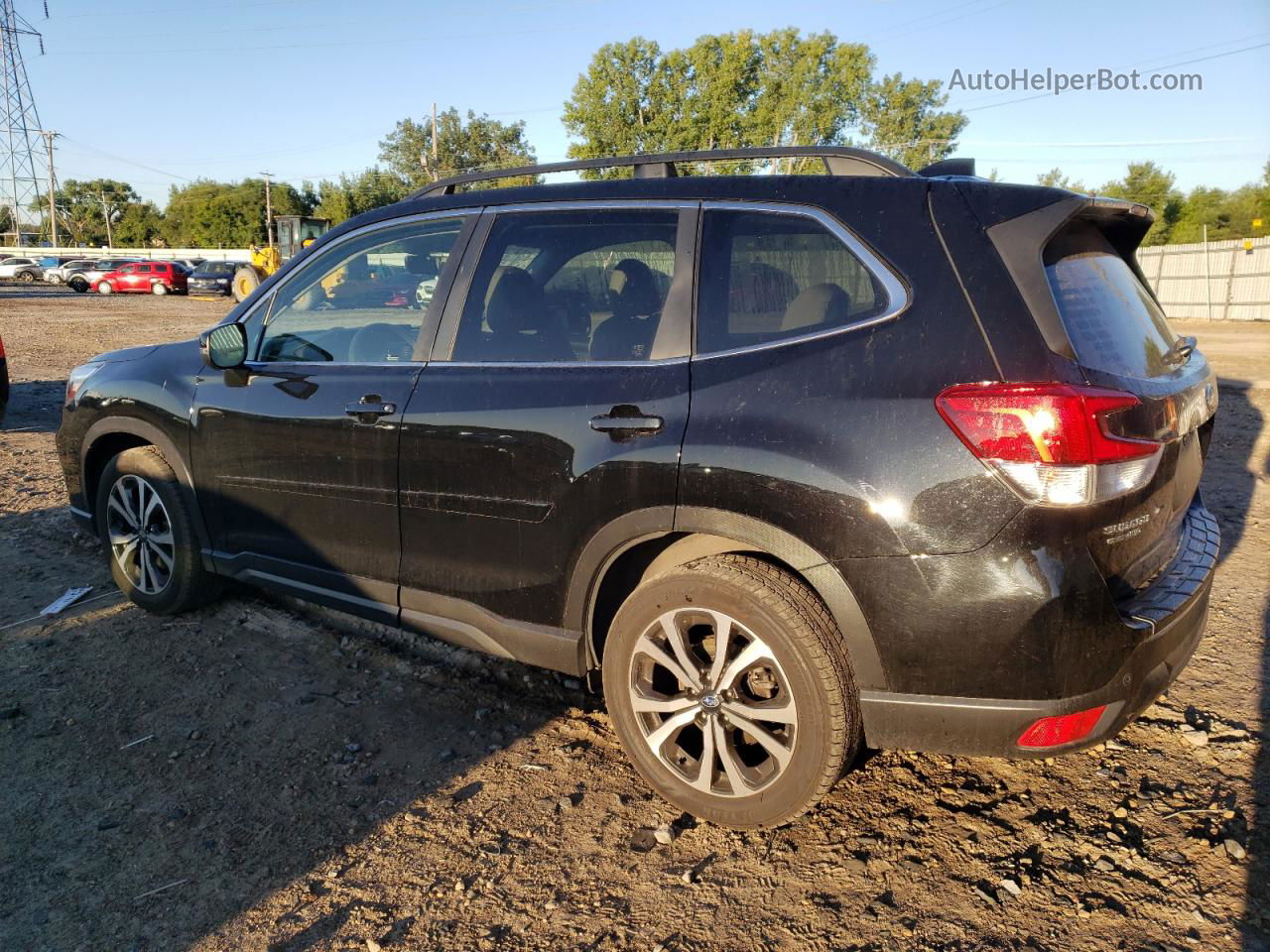 2019 Subaru Forester Limited Black vin: JF2SKAUCXKH550406