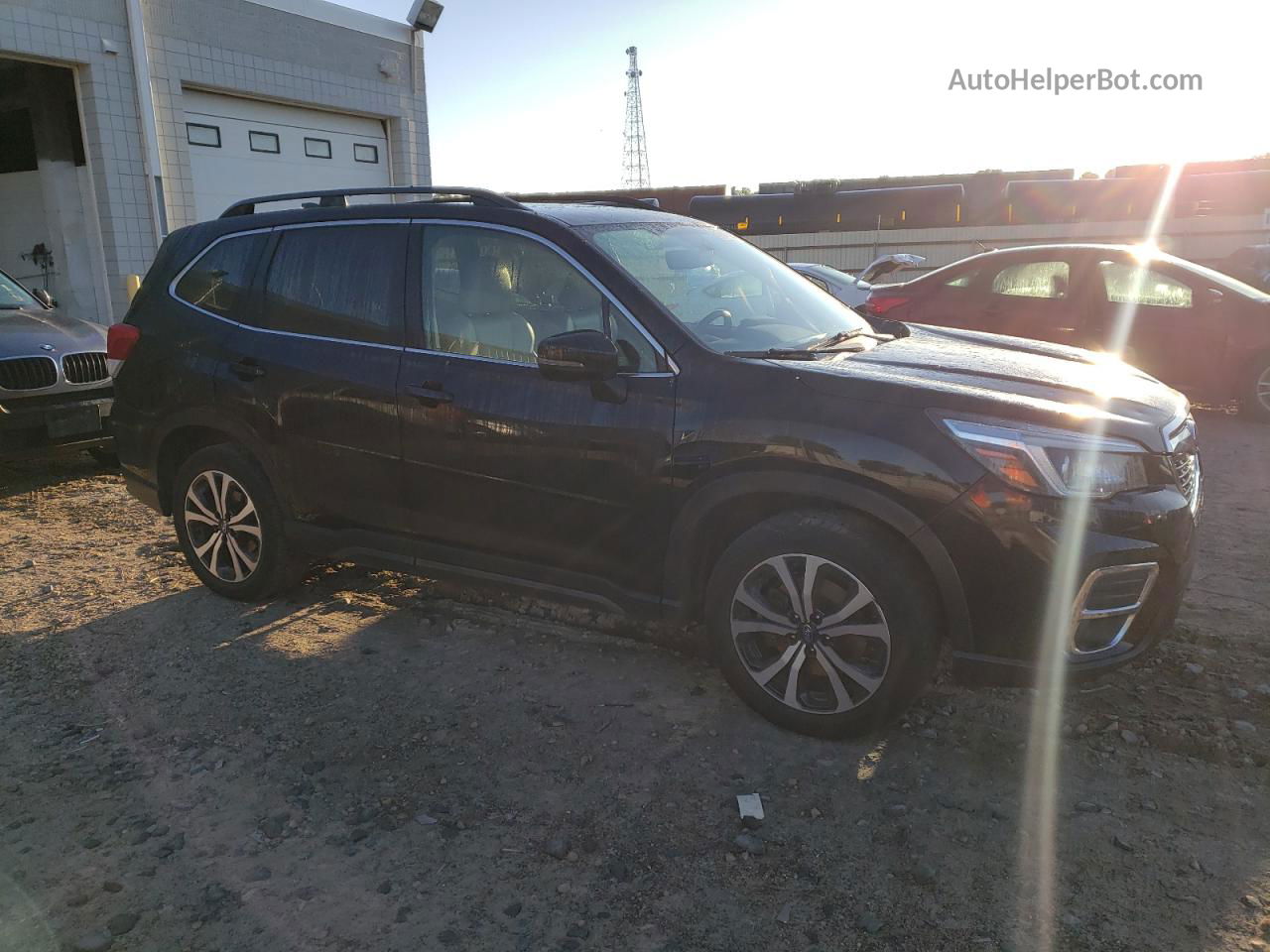 2019 Subaru Forester Limited Black vin: JF2SKAUCXKH550406