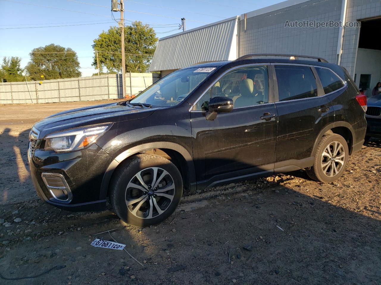 2019 Subaru Forester Limited Black vin: JF2SKAUCXKH550406