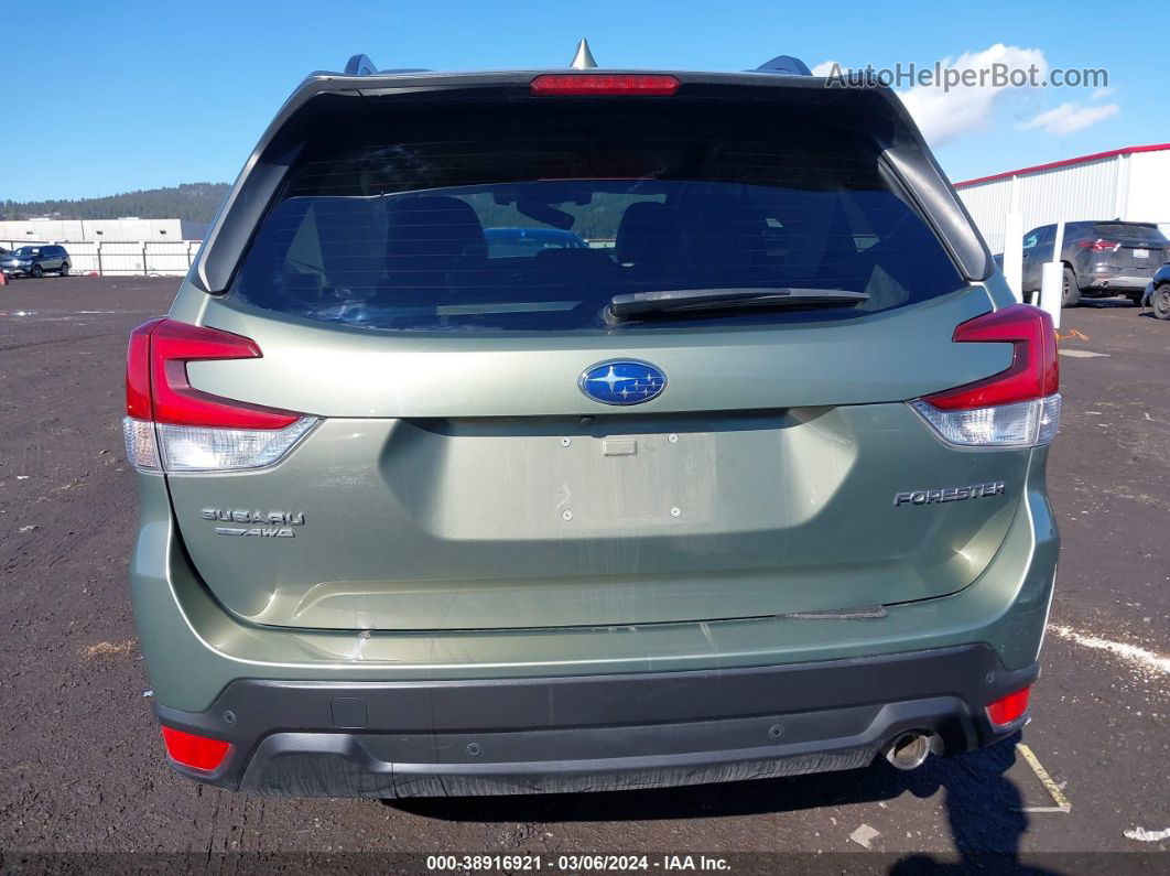 2019 Subaru Forester Limited Green vin: JF2SKAUCXKH585317