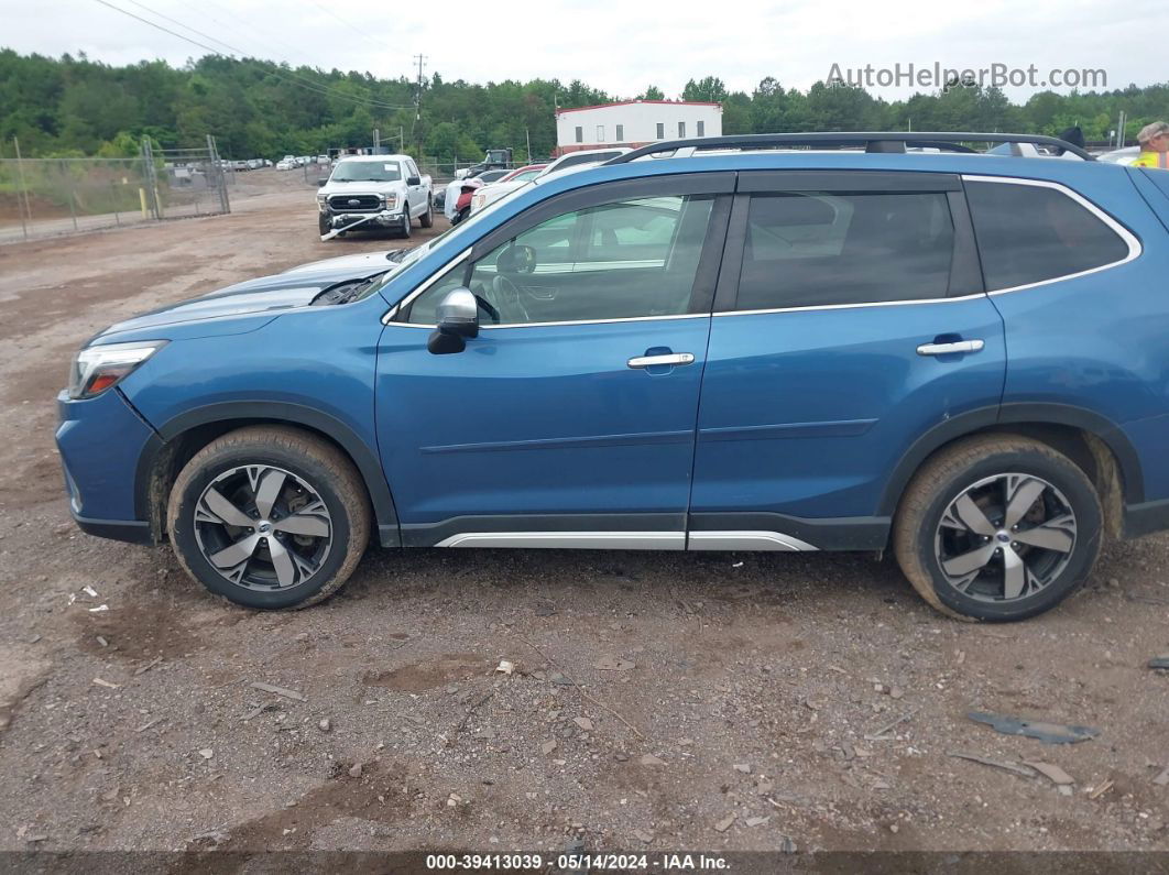 2019 Subaru Forester Touring Blue vin: JF2SKAWC0KH483554