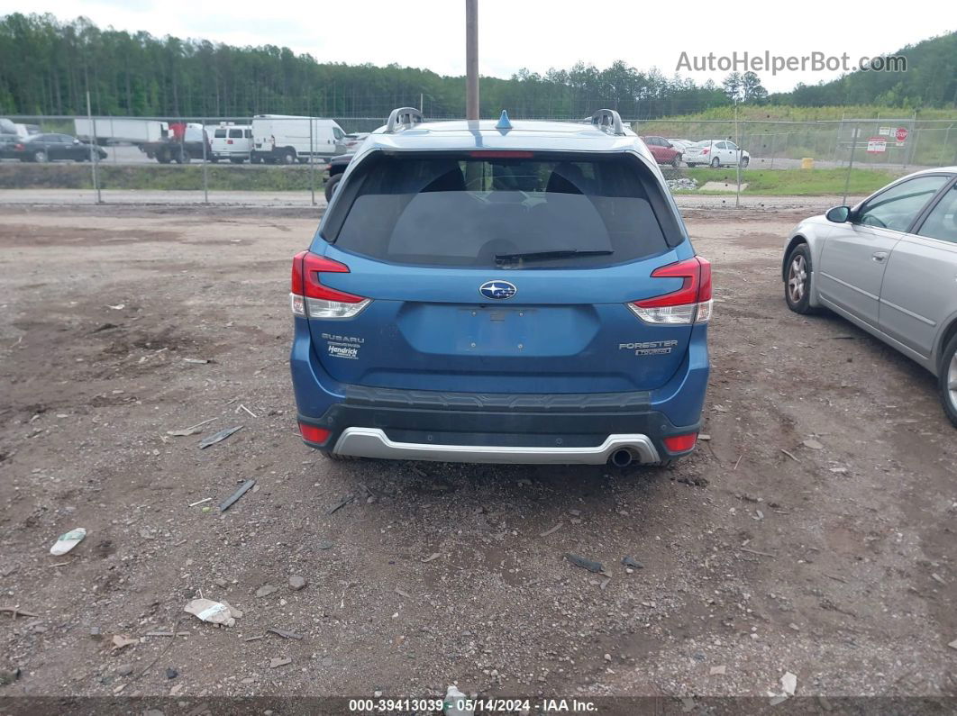 2019 Subaru Forester Touring Blue vin: JF2SKAWC0KH483554