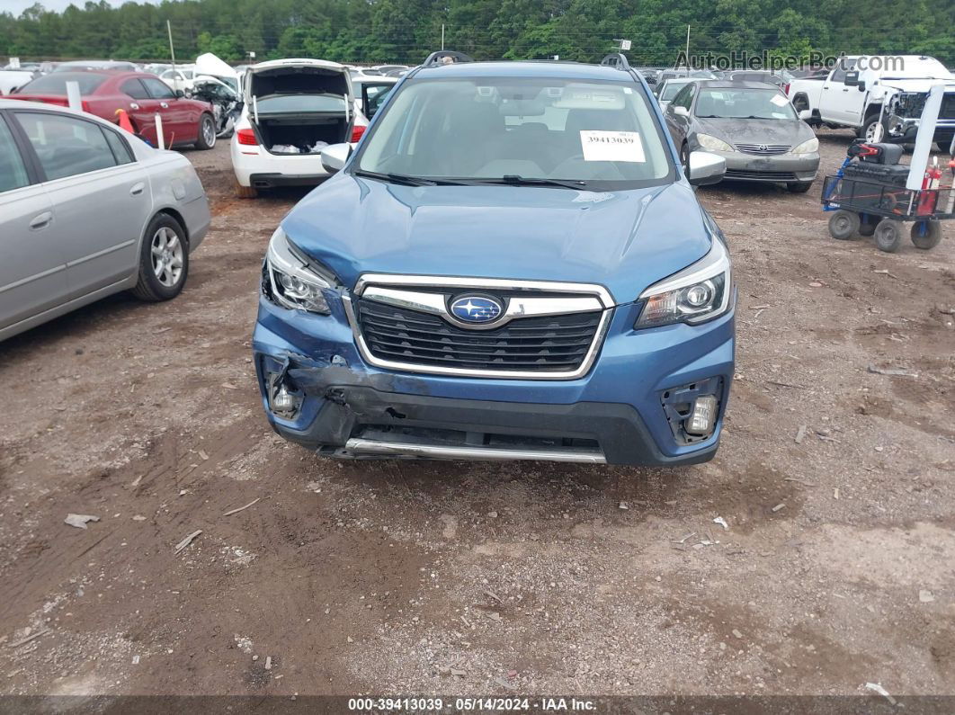 2019 Subaru Forester Touring Blue vin: JF2SKAWC0KH483554