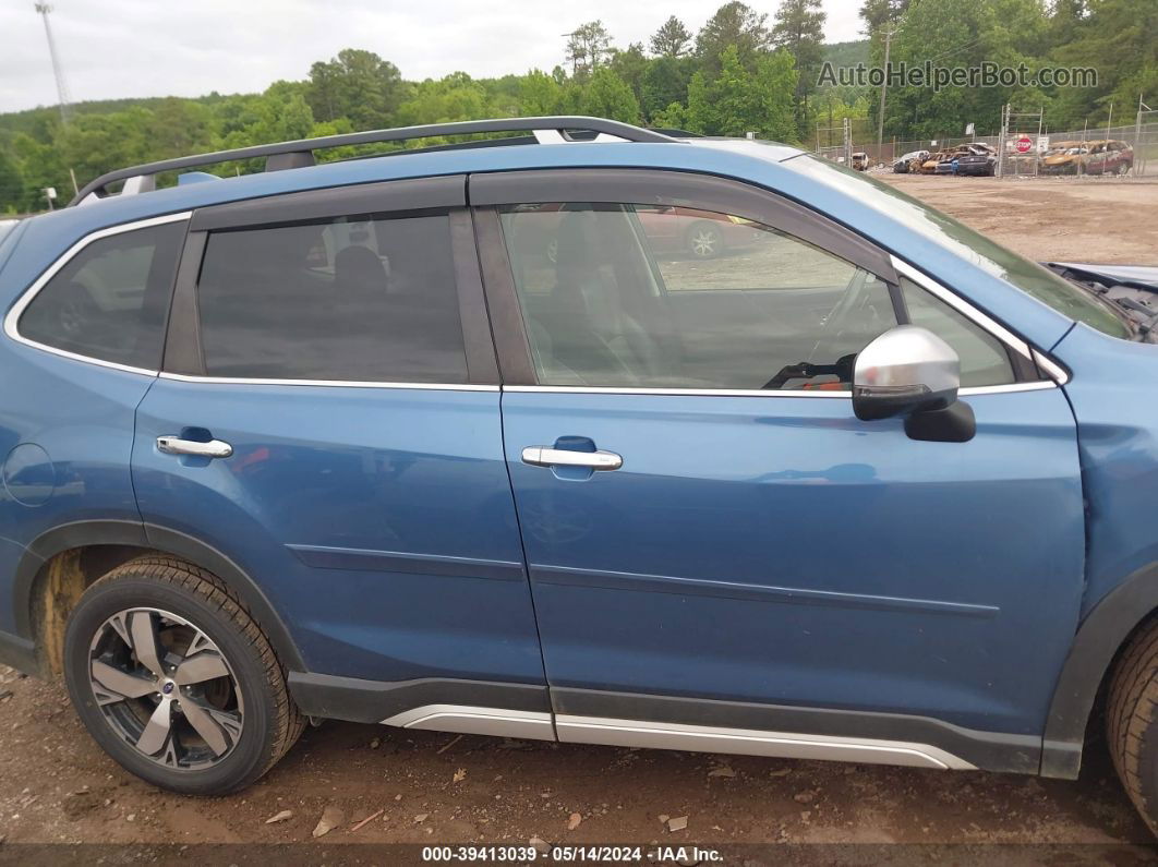 2019 Subaru Forester Touring Blue vin: JF2SKAWC0KH483554