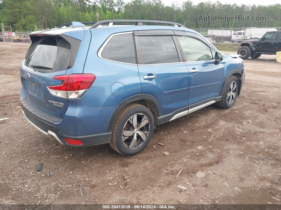 2019 Subaru Forester Touring Blue vin: JF2SKAWC0KH483554