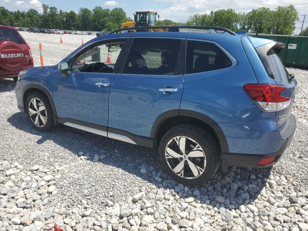 2019 Subaru Forester Touring Blue vin: JF2SKAWC1KH563641