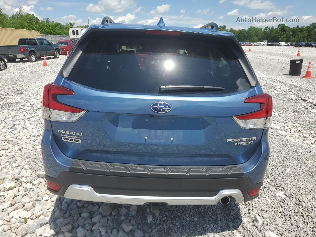 2019 Subaru Forester Touring Blue vin: JF2SKAWC1KH563641