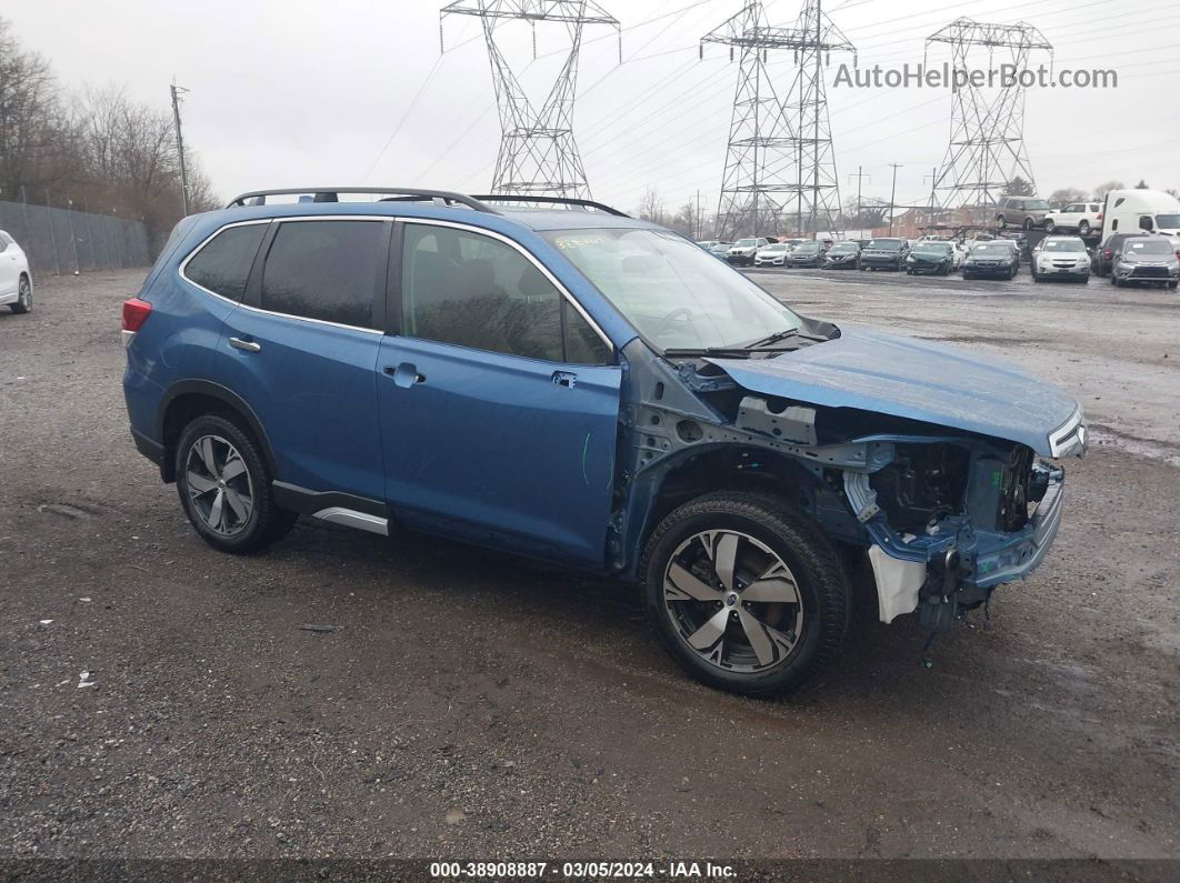 2019 Subaru Forester Touring Light Blue vin: JF2SKAWC2KH587964