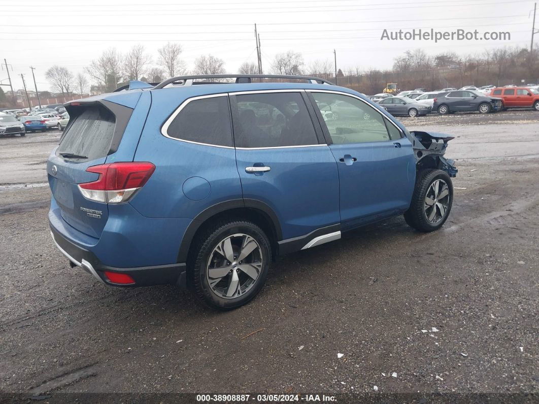 2019 Subaru Forester Touring Light Blue vin: JF2SKAWC2KH587964