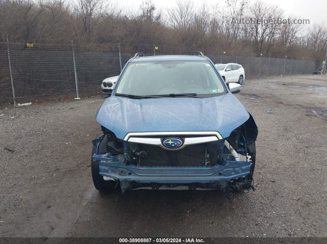 2019 Subaru Forester Touring Light Blue vin: JF2SKAWC2KH587964