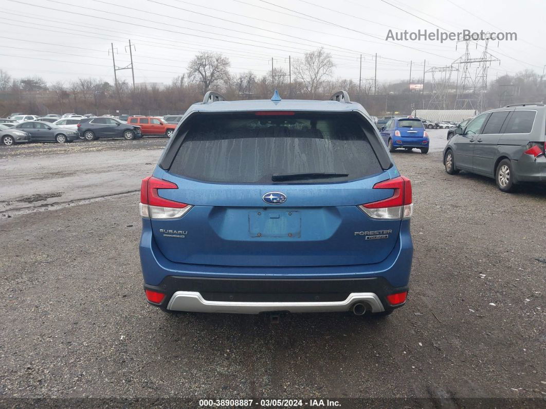 2019 Subaru Forester Touring Light Blue vin: JF2SKAWC2KH587964