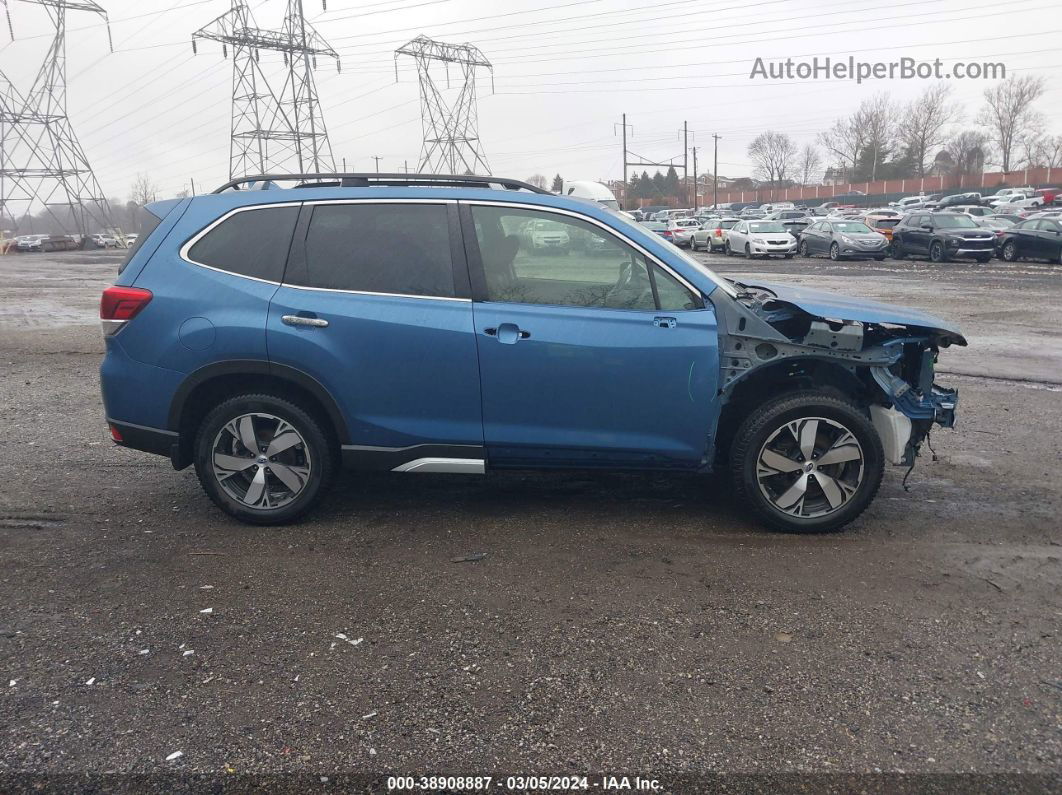 2019 Subaru Forester Touring Light Blue vin: JF2SKAWC2KH587964