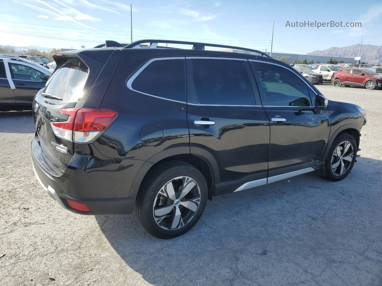 2019 Subaru Forester Touring Black vin: JF2SKAWC3KH441346