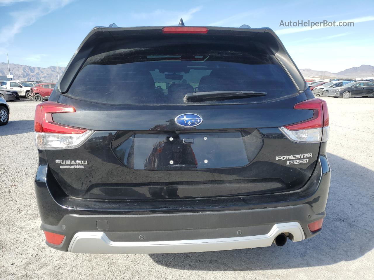 2019 Subaru Forester Touring Black vin: JF2SKAWC3KH441346