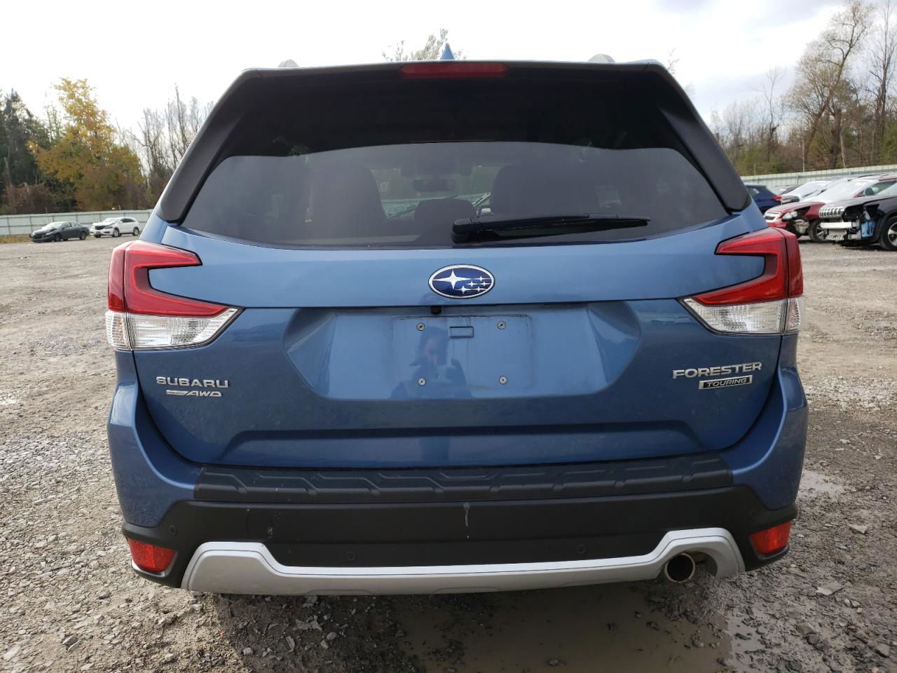 2019 Subaru Forester Touring Blue vin: JF2SKAWC3KH531774