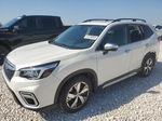 2019 Subaru Forester Touring White vin: JF2SKAWC7KH421343