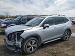 2019 Subaru Forester Touring Серебряный vin: JF2SKAWC8KH445456