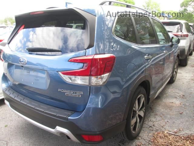 2019 Subaru Forester Touring Blue vin: JF2SKAWC9KH523114