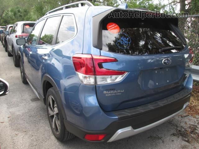 2019 Subaru Forester Touring Blue vin: JF2SKAWC9KH523114