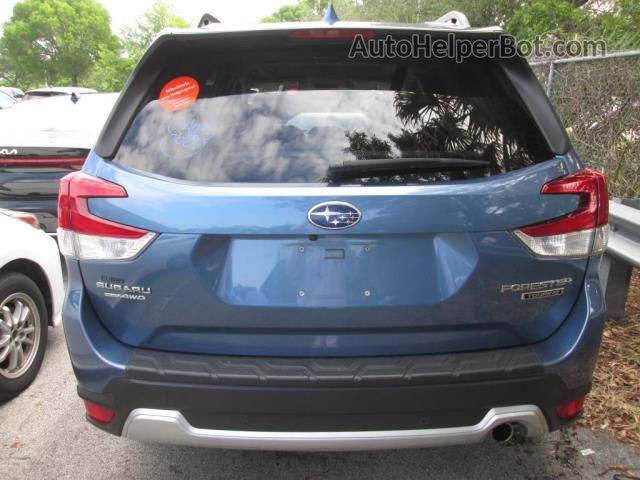 2019 Subaru Forester Touring Blue vin: JF2SKAWC9KH523114