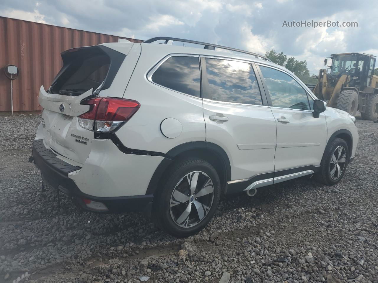 2020 Subaru Forester Touring White vin: JF2SKAXC0LH401578