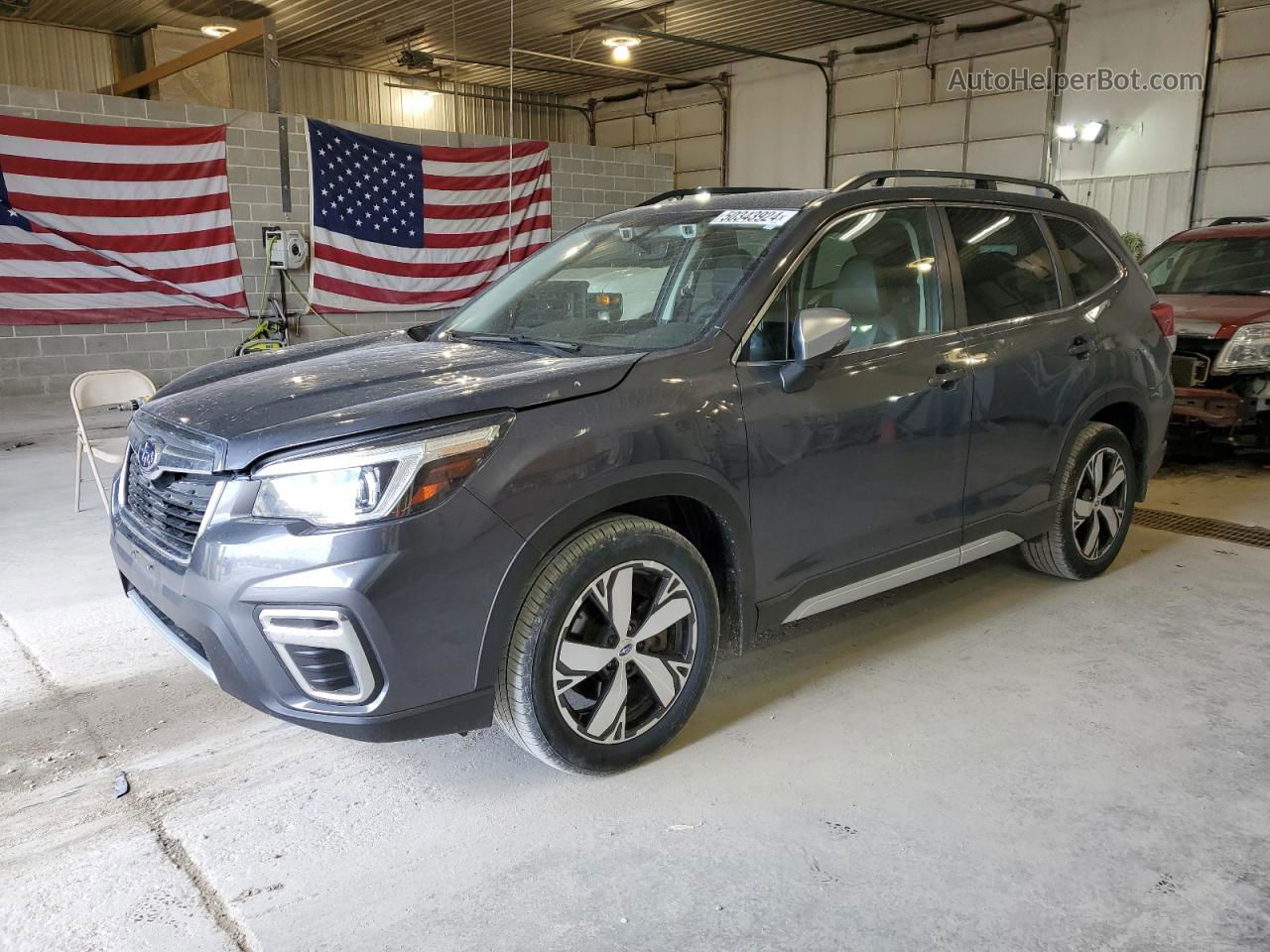 2020 Subaru Forester Touring Blue vin: JF2SKAXC0LH502670