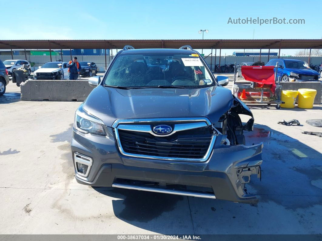 2020 Subaru Forester Touring Gray vin: JF2SKAXC0LH553425