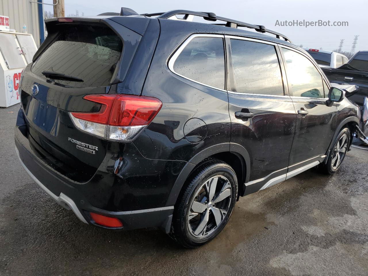 2020 Subaru Forester Touring Черный vin: JF2SKAXC2LH508406