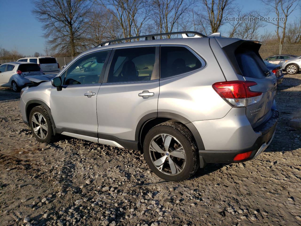 2020 Subaru Forester Touring Серый vin: JF2SKAXC3LH497934