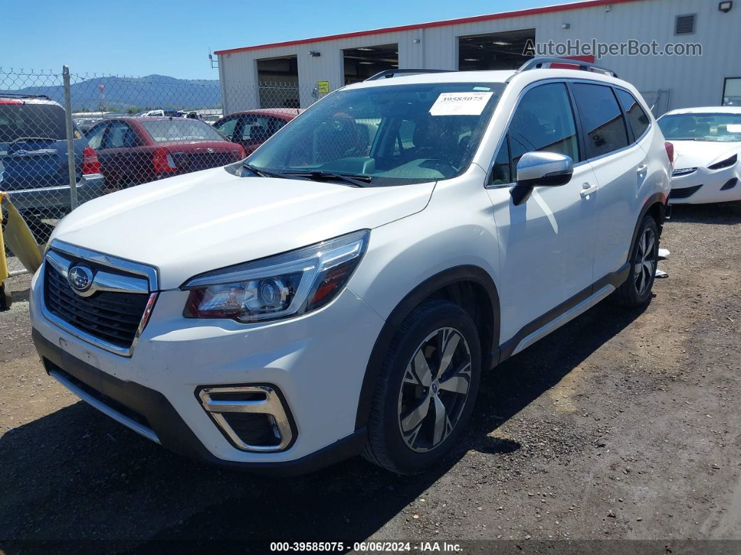 2020 Subaru Forester Touring Белый vin: JF2SKAXC3LH561566