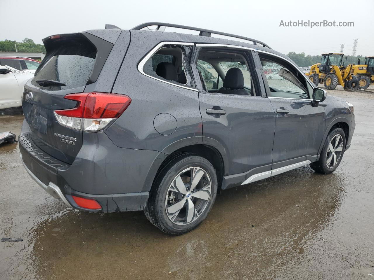 2020 Subaru Forester Touring Gray vin: JF2SKAXC4LH508004