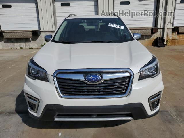 2020 Subaru Forester Touring Белый vin: JF2SKAXC5LH595055