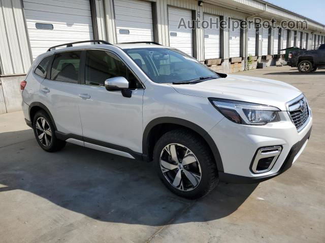 2020 Subaru Forester Touring Белый vin: JF2SKAXC5LH595055