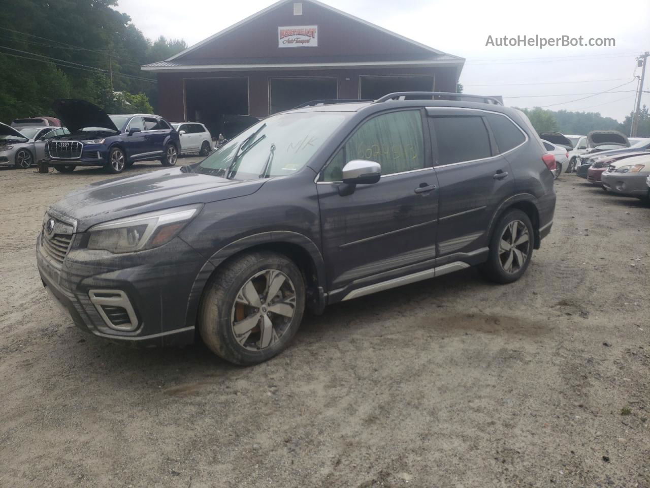 2020 Subaru Forester Touring Серый vin: JF2SKAXC6LH444810