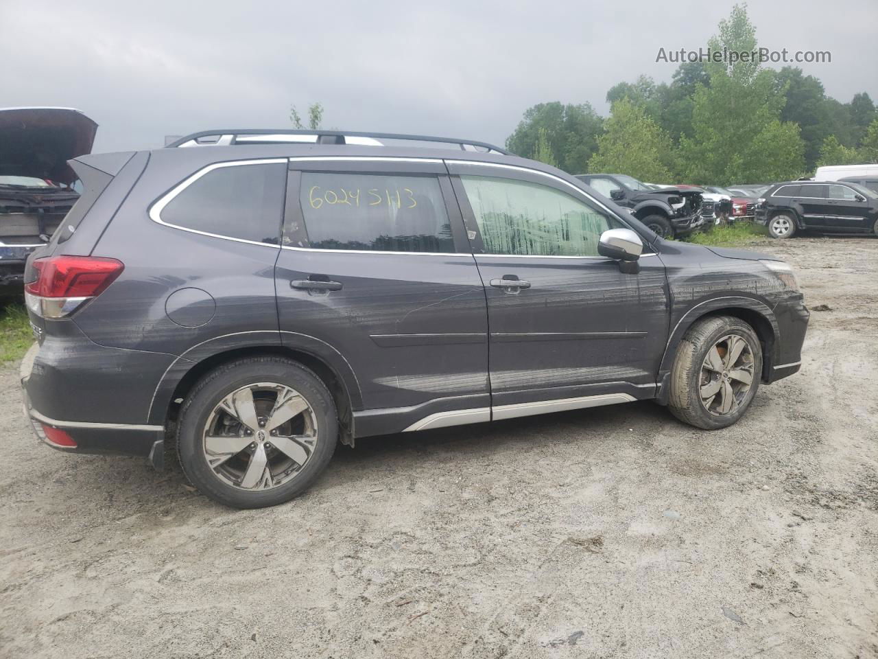 2020 Subaru Forester Touring Gray vin: JF2SKAXC6LH444810