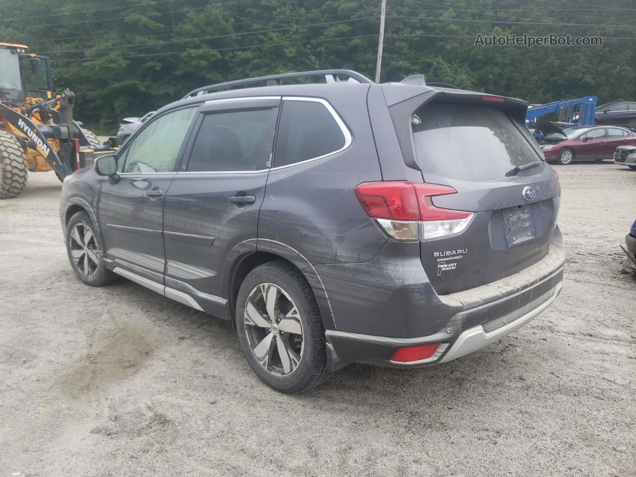 2020 Subaru Forester Touring Серый vin: JF2SKAXC6LH444810