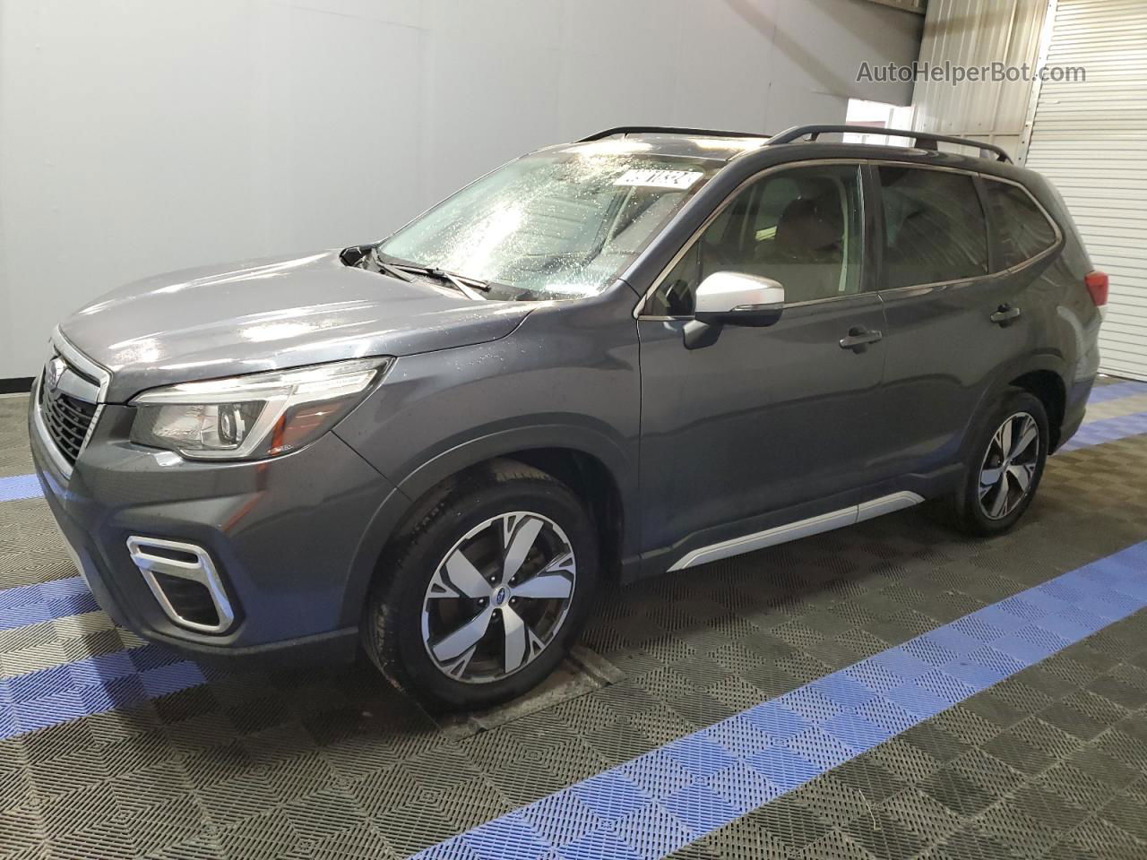 2020 Subaru Forester Touring Gray vin: JF2SKAXC6LH501443