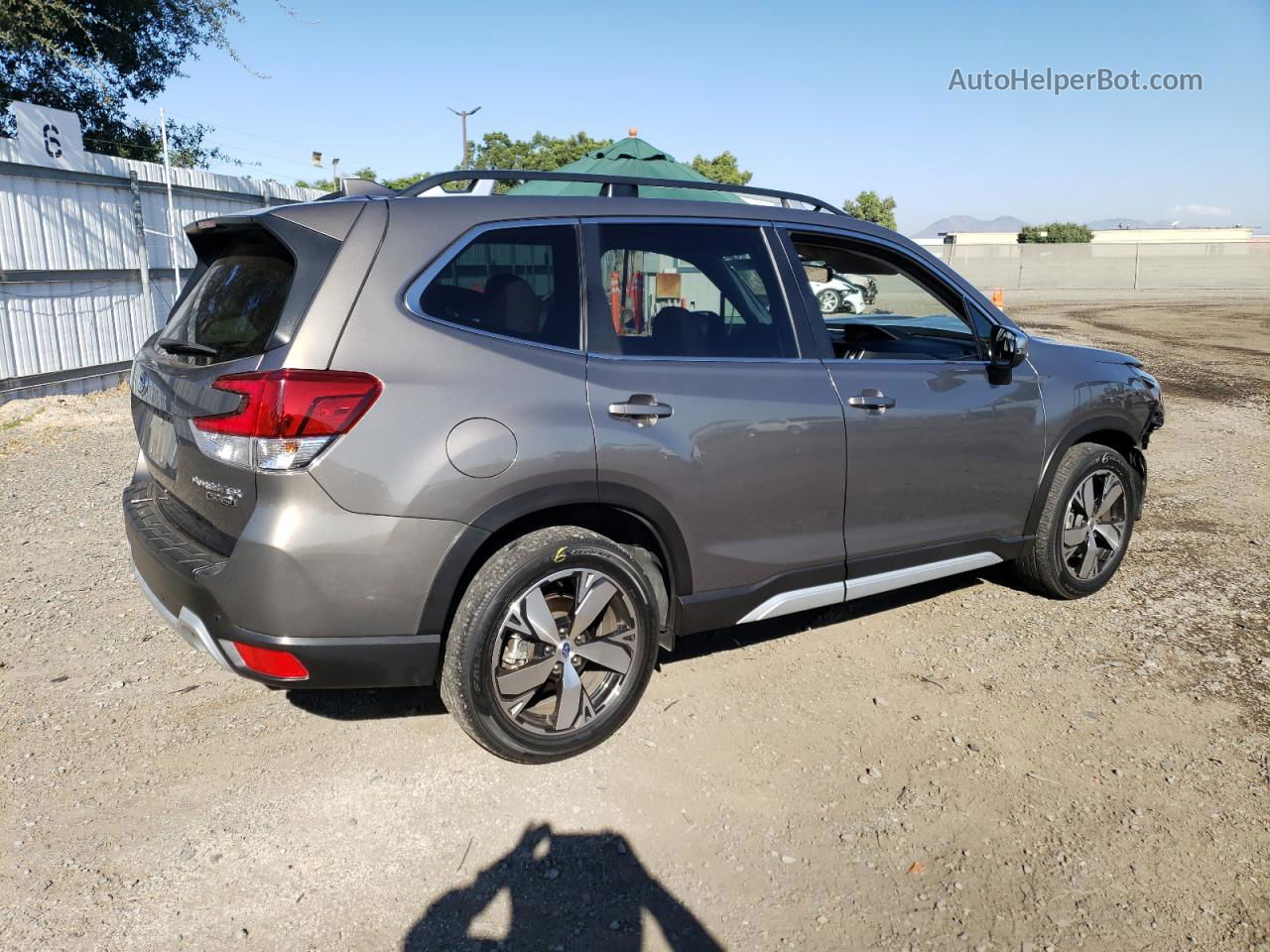 2020 Subaru Forester Touring Gray vin: JF2SKAXC6LH537925