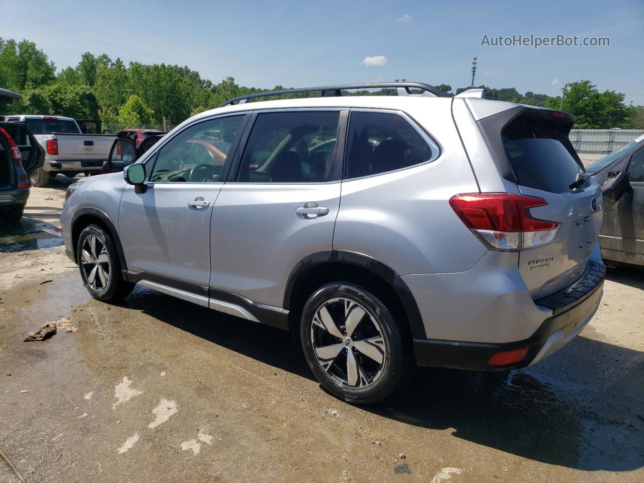 2020 Subaru Forester Touring Серебряный vin: JF2SKAXC7LH476696