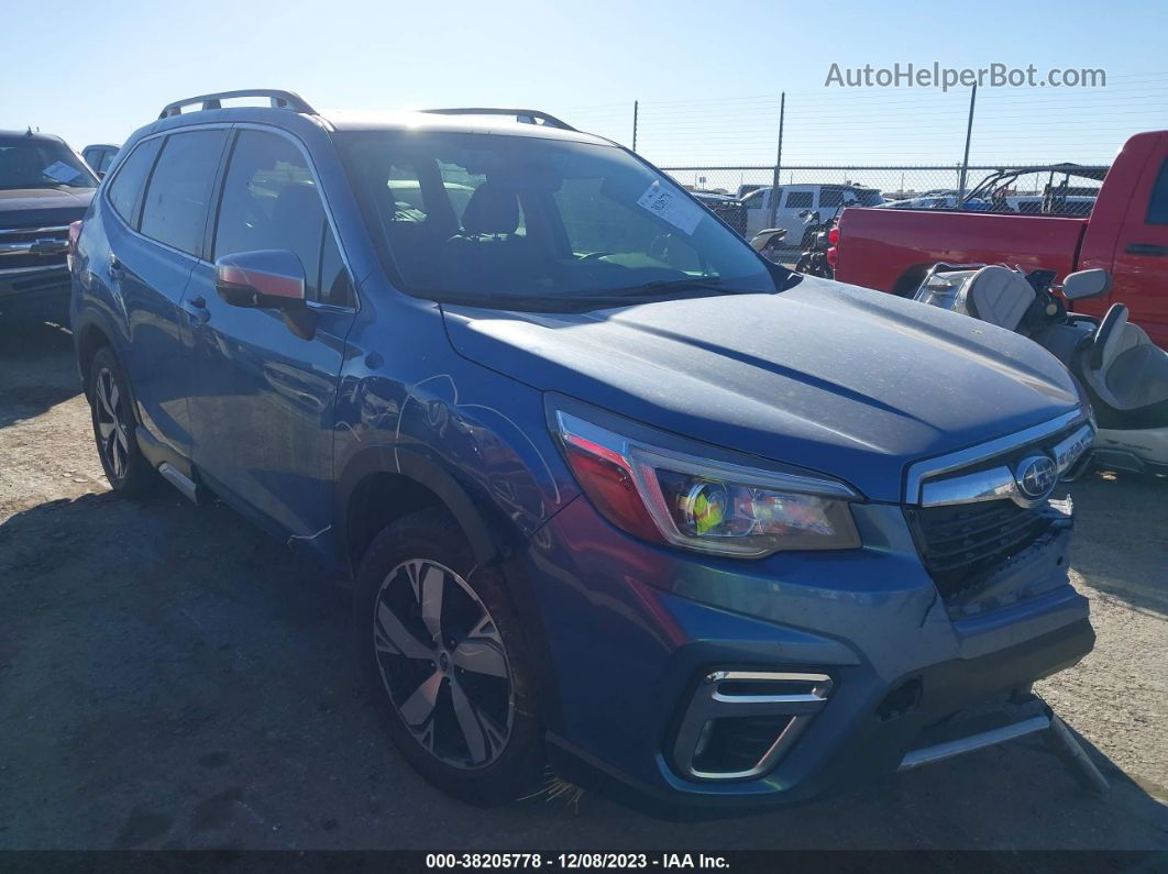 2020 Subaru Forester Touring Синий vin: JF2SKAXC8LH508698