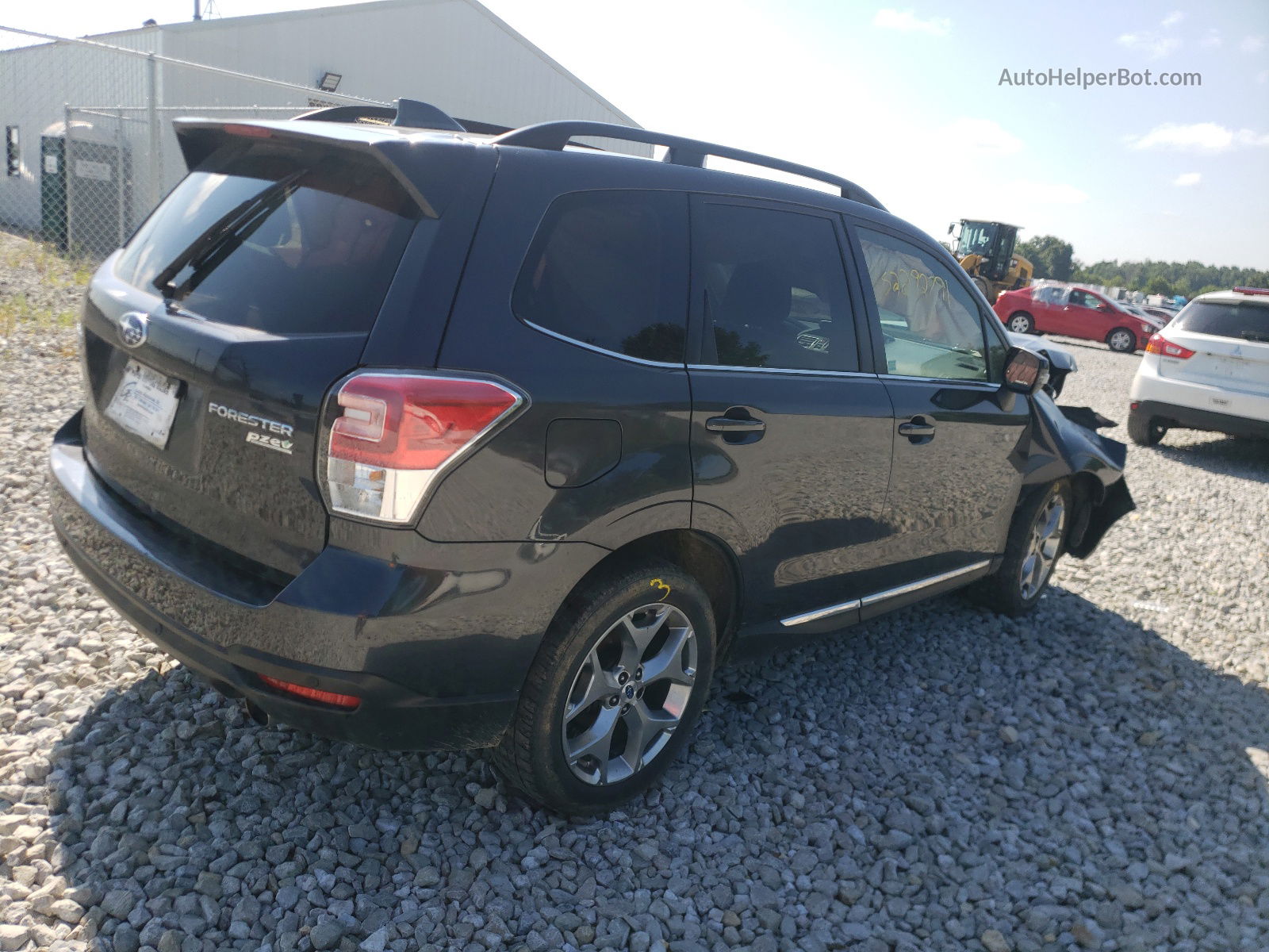 2017 Subaru Forester 2.5i Touring Угольный vin: JF2SJAWC5HH540892