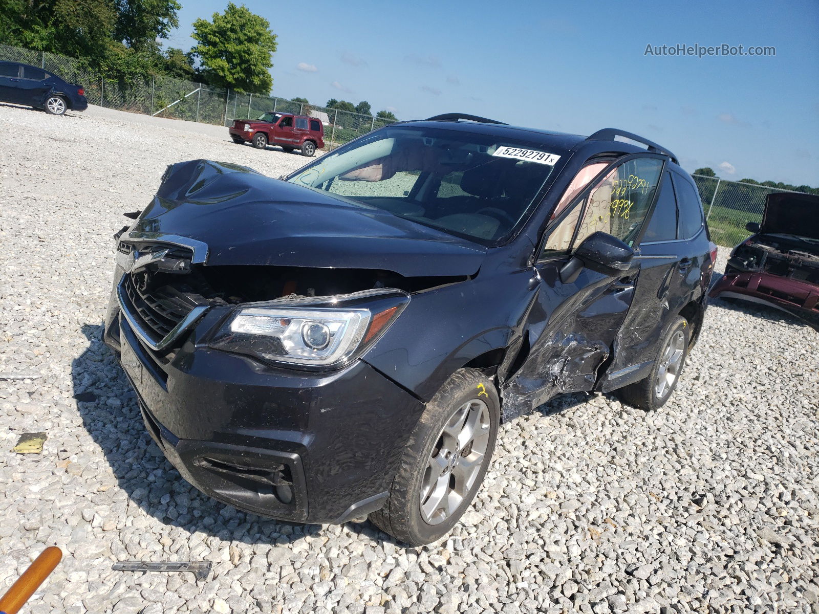 2017 Subaru Forester 2.5i Touring Charcoal vin: JF2SJAWC5HH540892