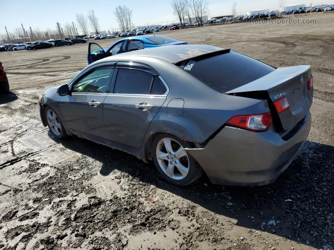 2009 Acura Tsx  Gray vin: JH4CU25449C800173